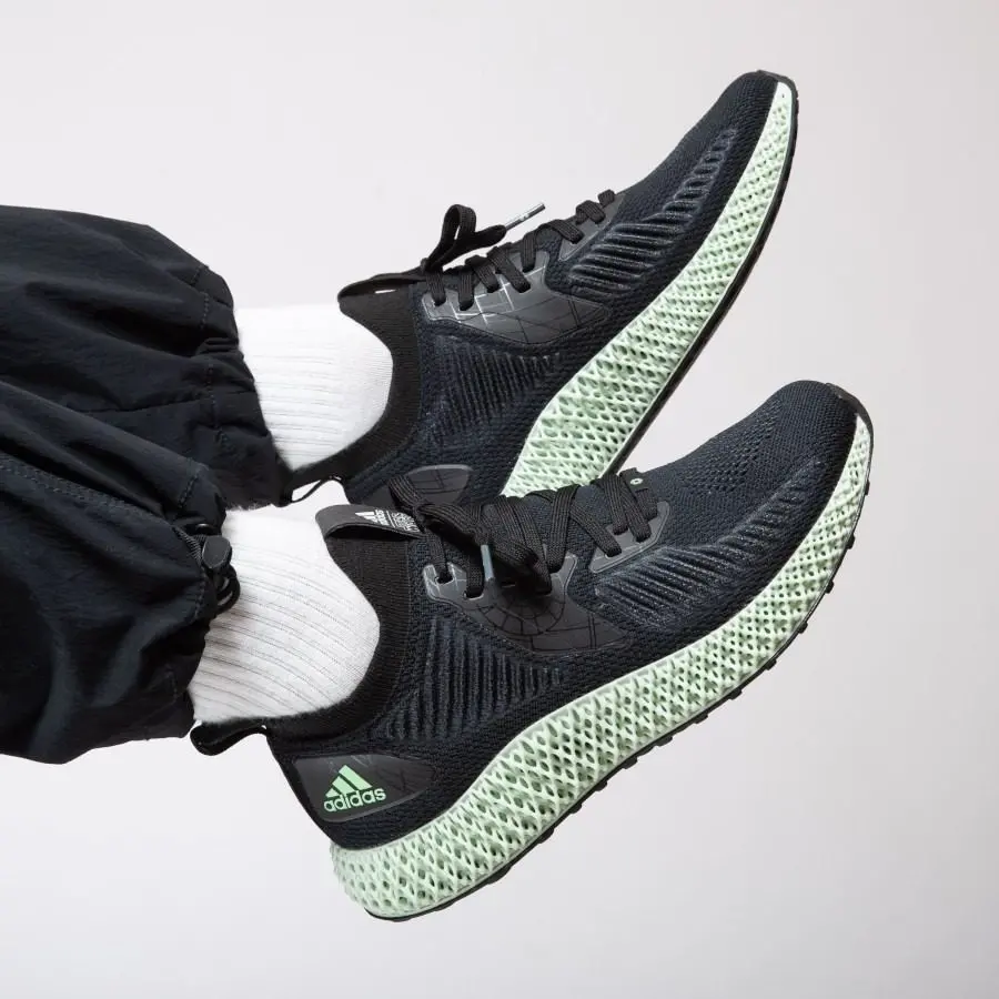 Alternative view of Giày Adidas Alphaedge 4D 'Black' EF3453
