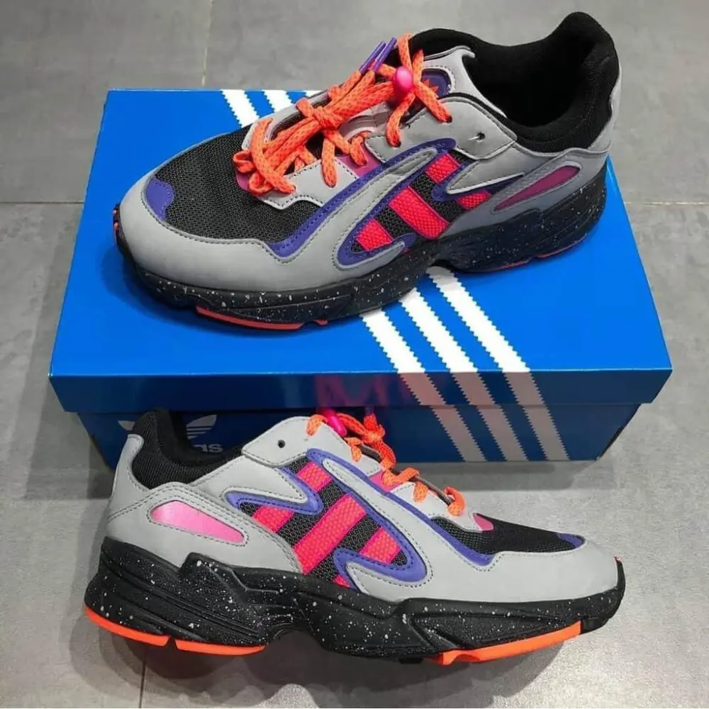 Giày Adidas Yung 96 Cozy Wear 'Orange Purple' EH0829 - Ảnh 4