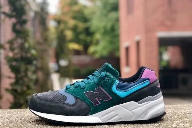 Alternative view of Giày New Balance 999 'Green Black Purple' M999JTB