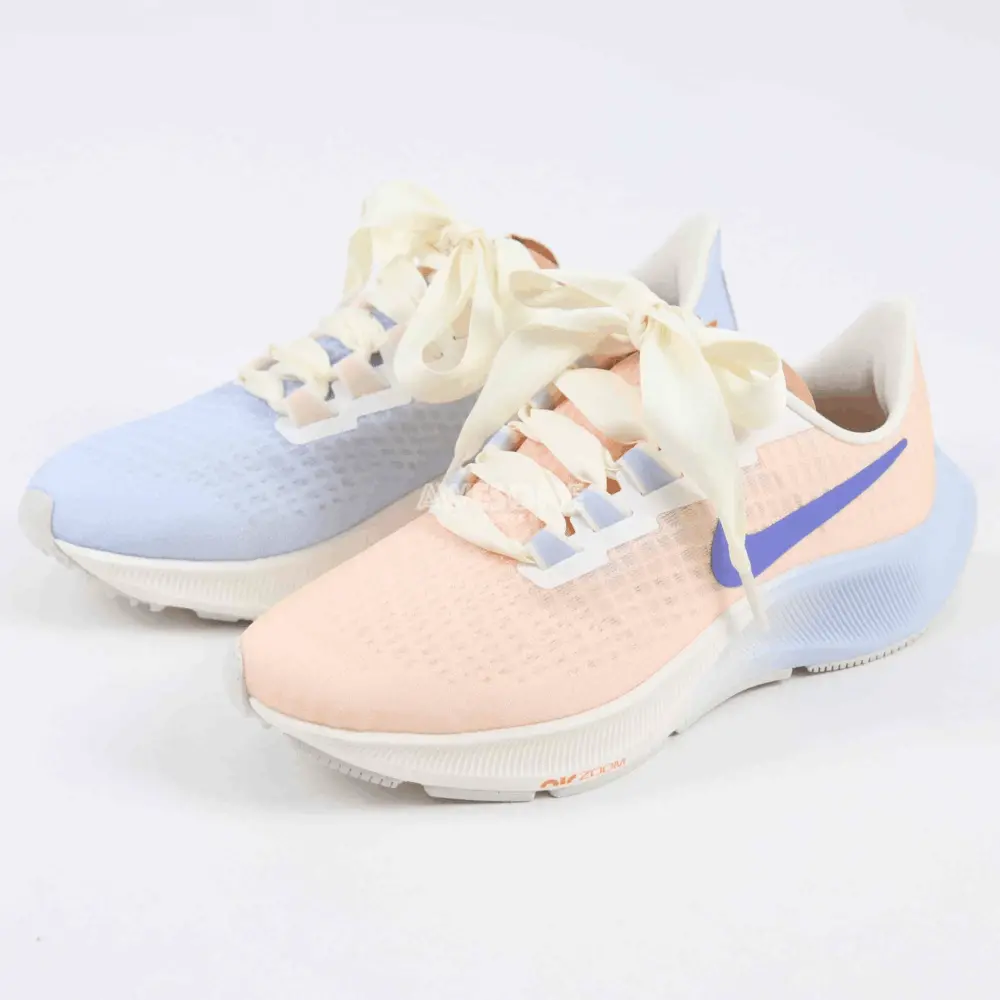 Alternative view of Giày Nike Wmns Air Zoom Pegasus 37 'Hydrogen Blue Electro Orange' DD8503-488