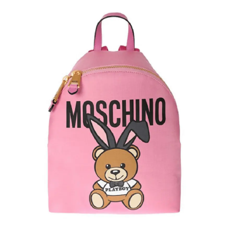 Balo Moschino Teddy Playboy Faux ‘Pink’ A763382101208