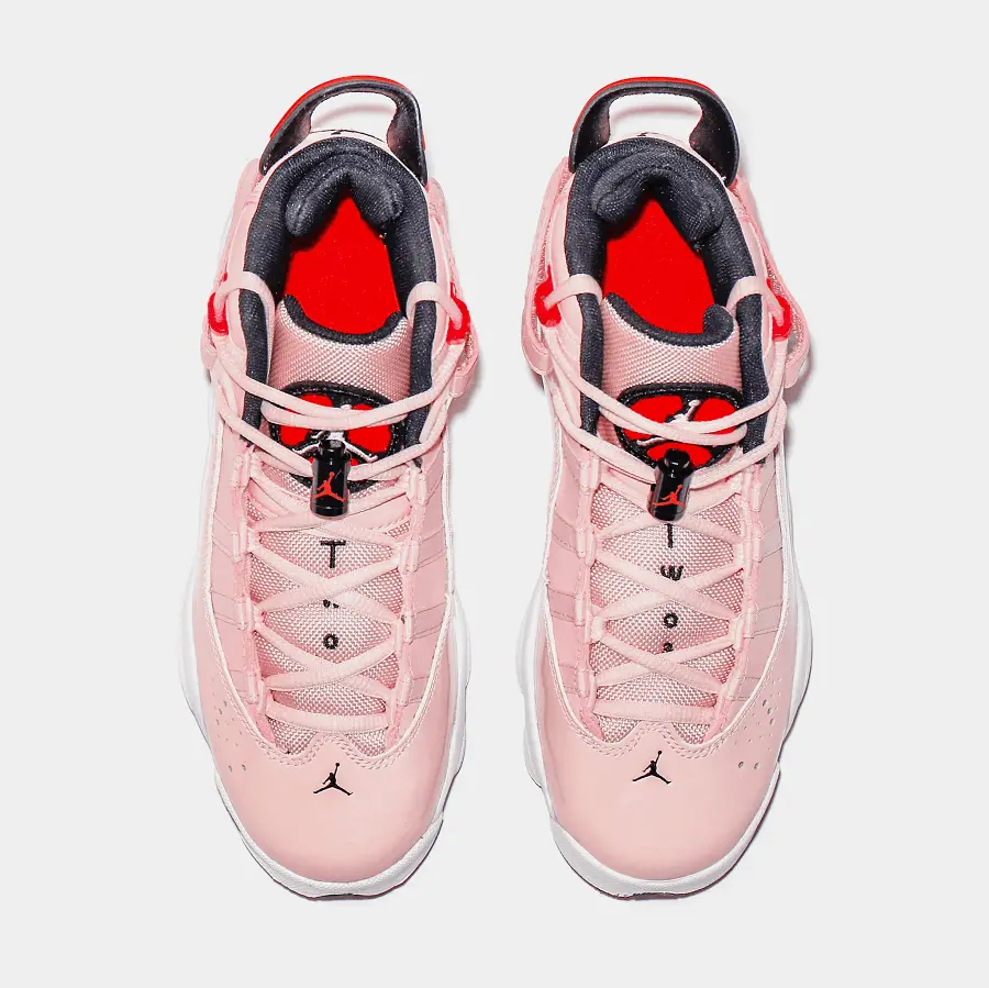 Giày Nike Air Jordan 6 Rings 'Atmosphere' GS 323419-602 - Ảnh 6