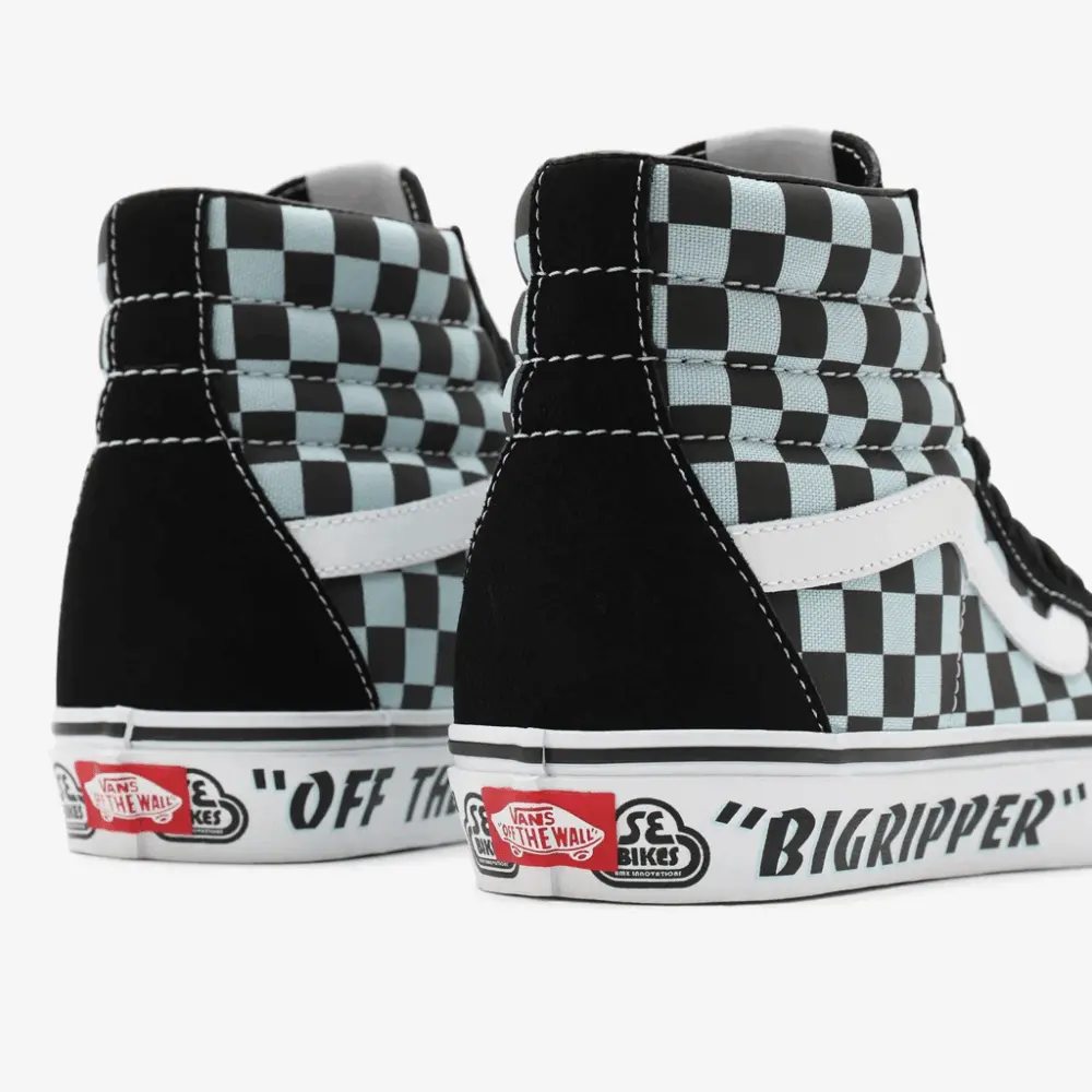 Giày Vans Sk8-Hi x SE Bikes Reissue 'Black Reflective' VN0A4BV8A0E1 - Ảnh 4