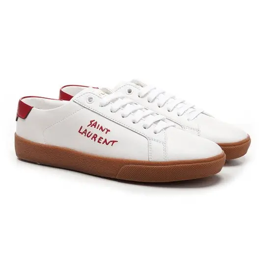 Giày Saint Laurent Court Classic SL06 Embroidered 6106490ZS709967 - Ảnh 5