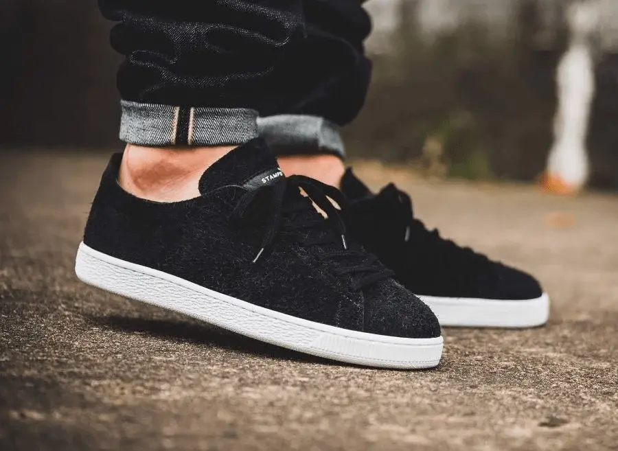 Alternative view of Giày Puma Stampd x Skates Suede 'Black' 361491-02