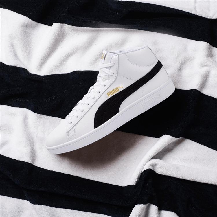 Giày Puma Smash V2 Mid L 'White' 366924-05 - Ảnh 4