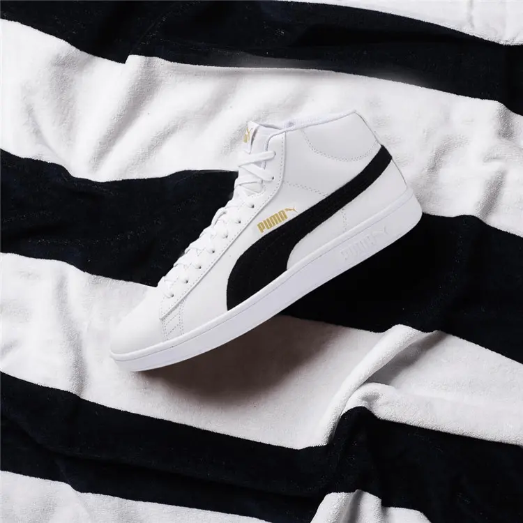 Giày Puma Smash V2 Mid L 'White' 366924-05 - Ảnh 4