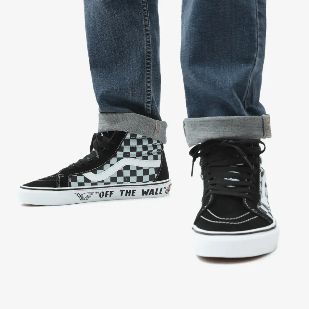 Alternative view of Giày Vans Sk8-Hi x SE Bikes Reissue 'Black Reflective' VN0A4BV8A0E1