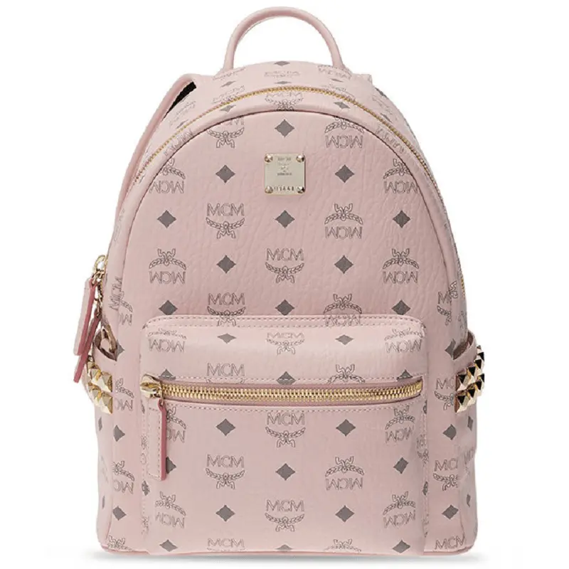 Balo MCM Stark Backpack Visetos 'Pink' MMKAAVE15QH001
