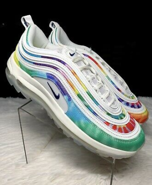 Alternative view of Giày Golf Nike Air Max 97 Golf NRG 'Tie-Dye' CK1219-100