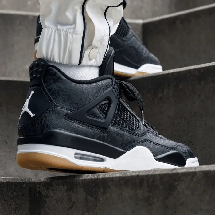 Alternative view of Giày Nike Air Jordan 4 Retro 'Laser' CI1184-001