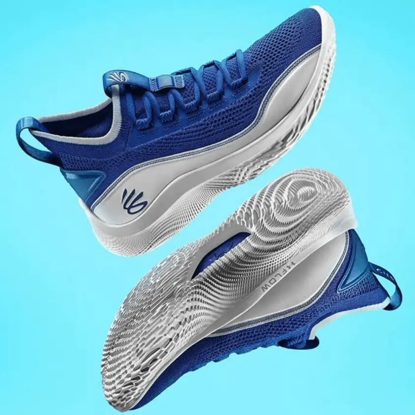 Giày Under Armour Curry Flow 8 'Flow Like Water' 3023085-402 - Ảnh 5