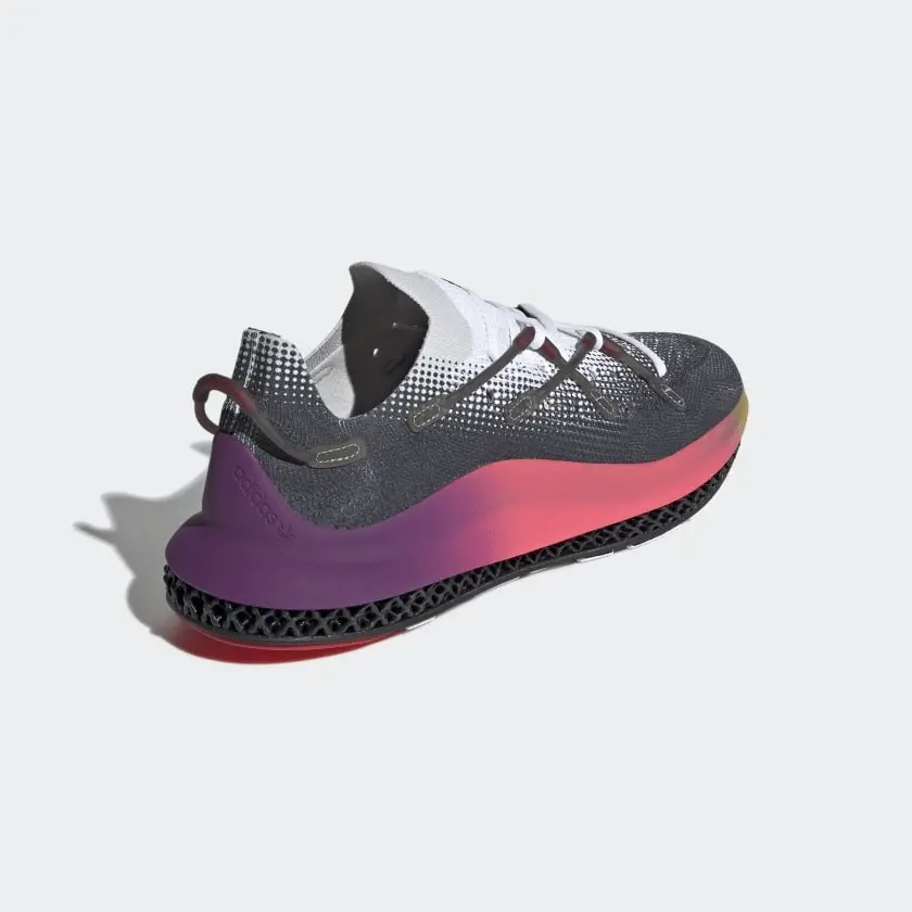 Alternative view of Giày Adidas 4D Fusio 'White Pink' FY3609