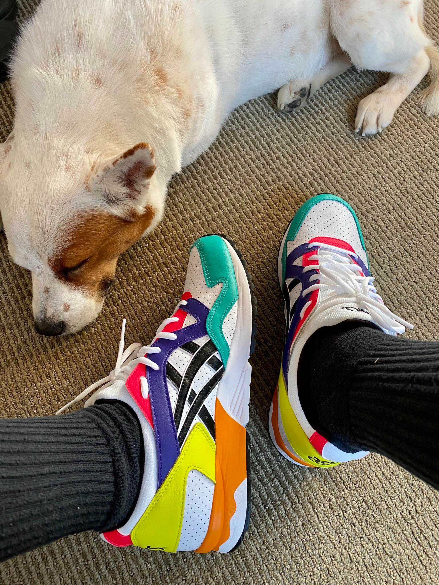 Giày Asics Gel Lyte 5 Multi Color 1191A227-100 - Ảnh 8