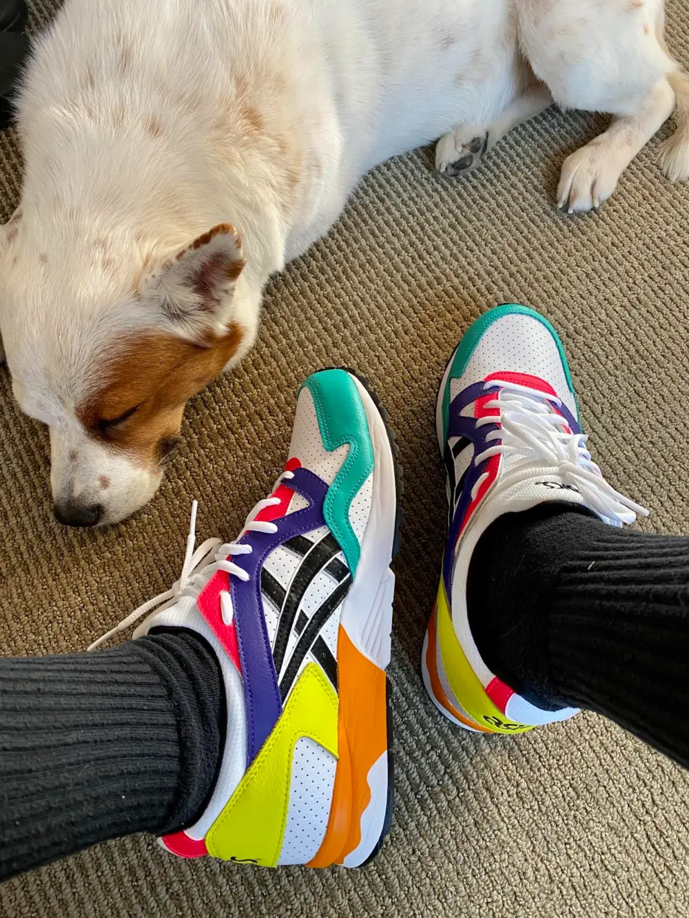 Giày Asics Gel Lyte 5 Multi Color 1191A227-100 - Ảnh 8