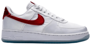 Giày Nike Air Force 1 '07 Essential White Varsity Red' DX6541-100