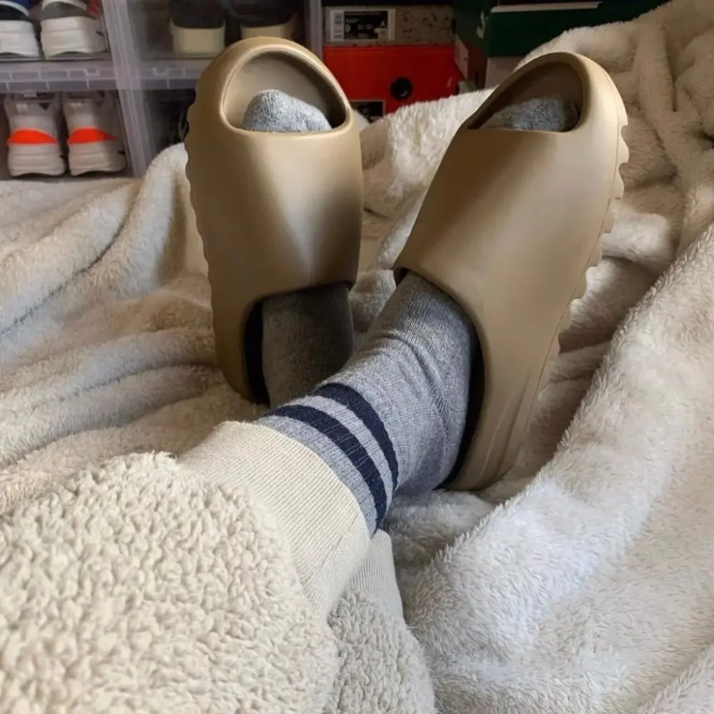 Dép Adidas Yeezy Slides 'Earth Brown' FV8425 - Ảnh 5