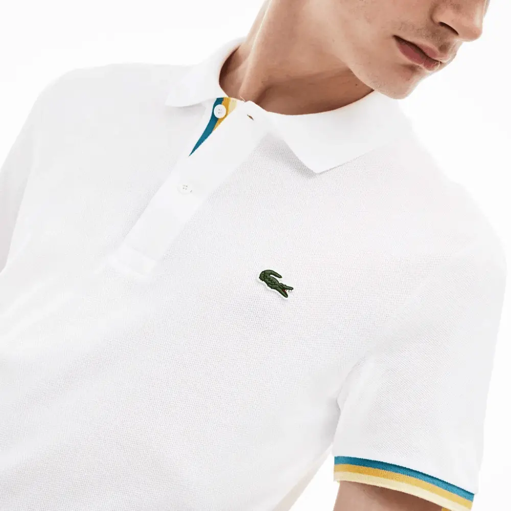 Áo Lacoste Polo SLim fit Petit Pique PH4220-51-001 - Ảnh 4