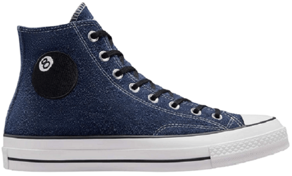 Giày Converse x Stussy Chuck 70 High 'Blue' A03711C
