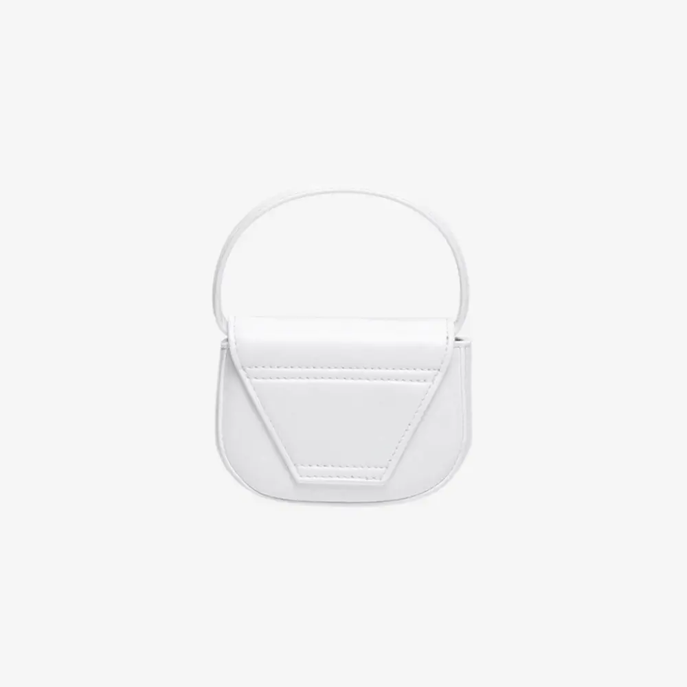 Túi Diesel 1DR Mini Bag 'Plaque White' X08709PR818-T1003 - Ảnh 4