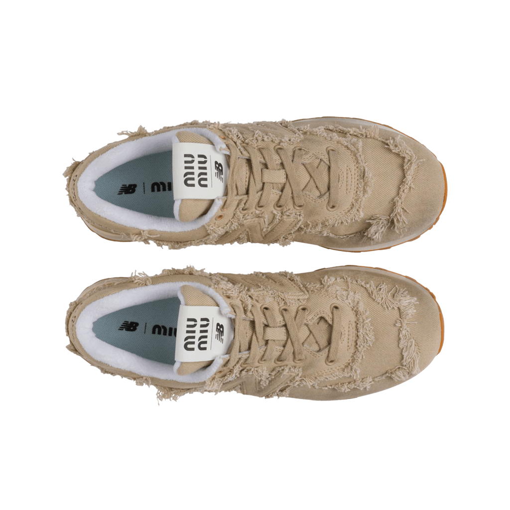 Giày New Balance x Miu Miu 574' Denim Beige' 5E765D-CSL-F0044 - Ảnh 4