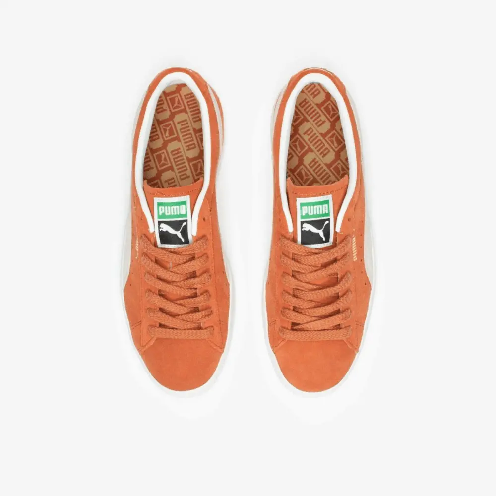 Giày Puma Suede 'Orange White' 365073-15 - Ảnh 4