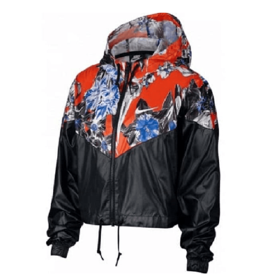 Áo Nike Hyper Femme Crop Jacket Windrunner Floral AR5151-010