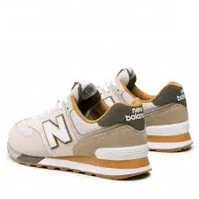 Giày New Balance 574 'Grey Yellow' ML574PO2 - Ảnh 5