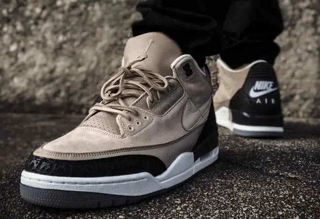 Giày Nike Air Jordan 3 Retro JTH NRG 'Bio Beige' AV6683-200 - Ảnh 6