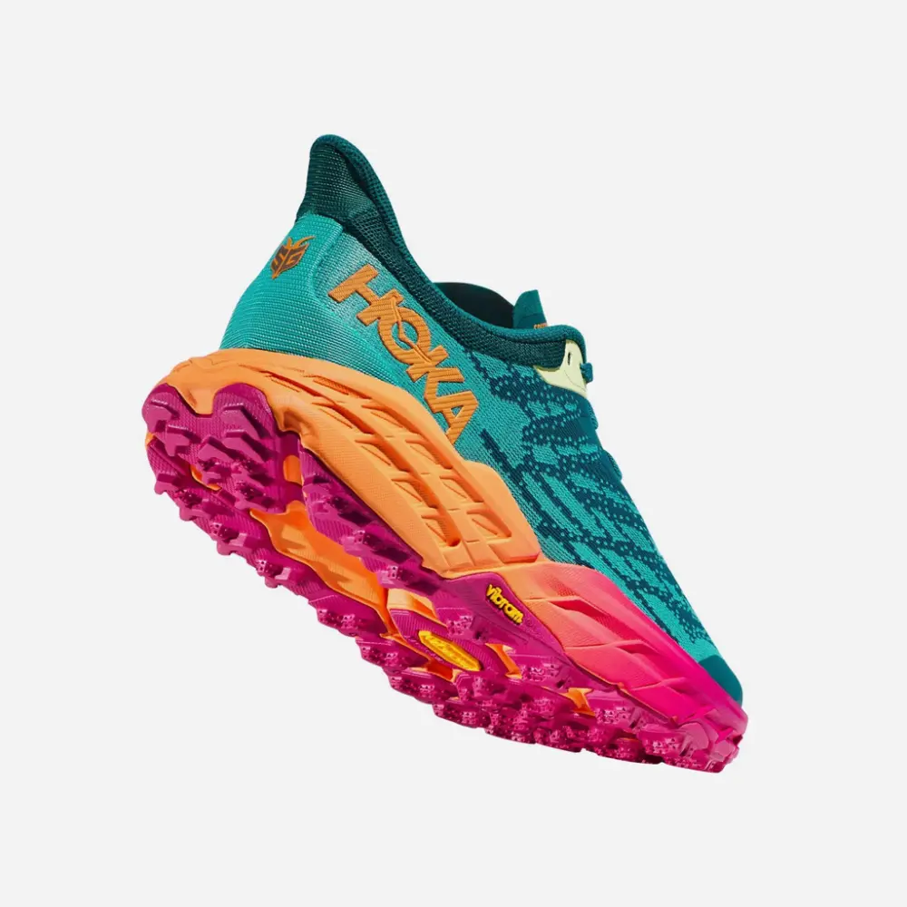 Alternative view of Giày Hoka Speedgoat 5 Training 'Green' 1123157-DLCR