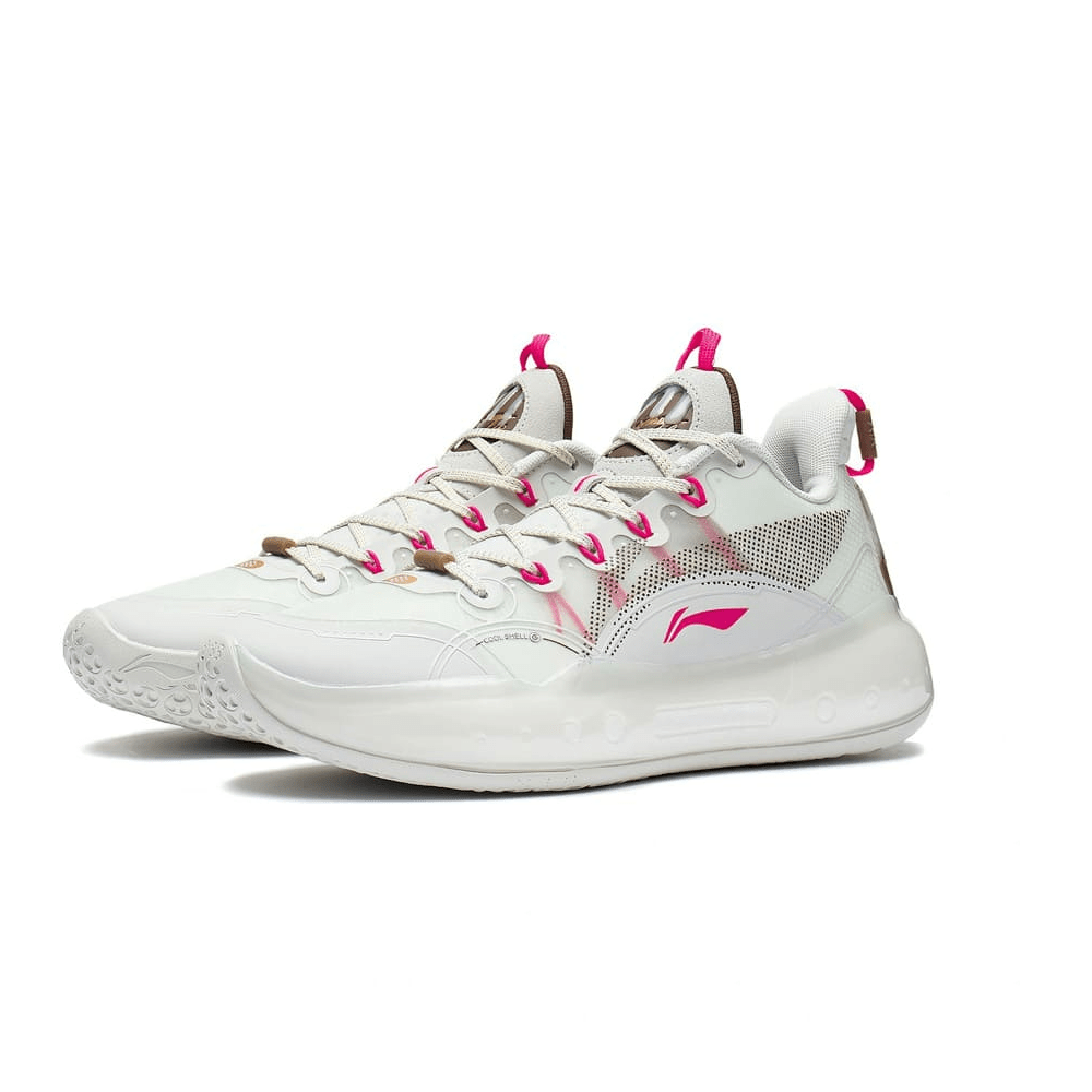 Giày LI-NING YU SHUAI XIV 14 LOW CREAM WHITE ABAR123-19 - Ảnh 4