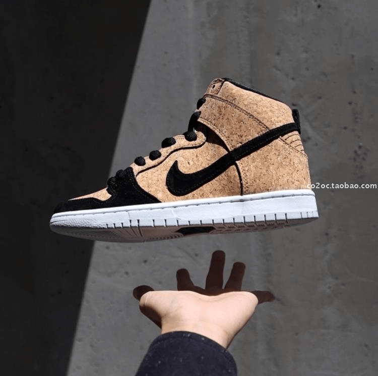 Giày Nike SB Dunk High Premium SB 'Cork' 313171-026 - Ảnh 2