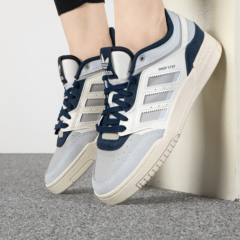 Giày Adidas Drop Step Low 'Off White Halo Blue' HQ7119 - Ảnh 3