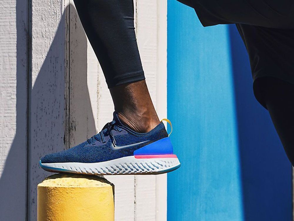 Giày Nike Epic React Flyknit 'College Navy' AQ0067-400 - Ảnh 3