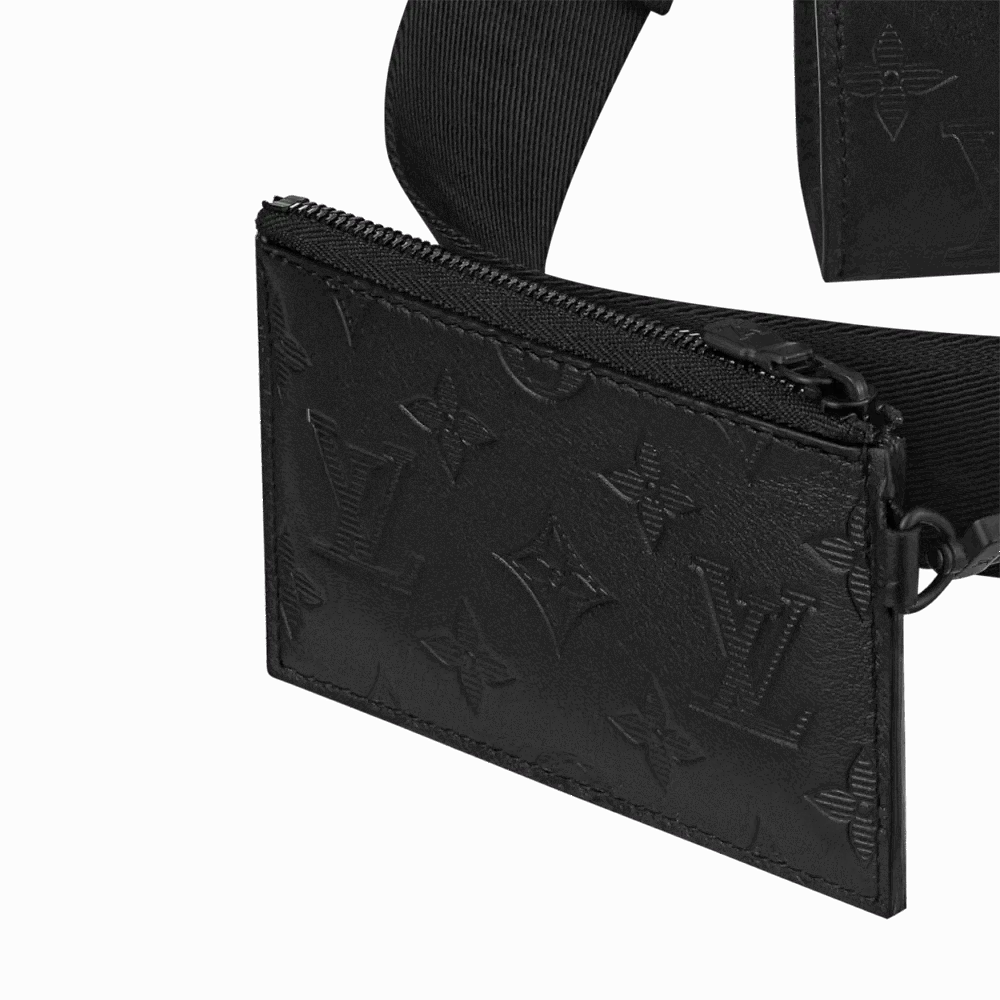 Túi Louis Vuitton Gaston Wearable Wallet 'Black' M81115 - Ảnh 8