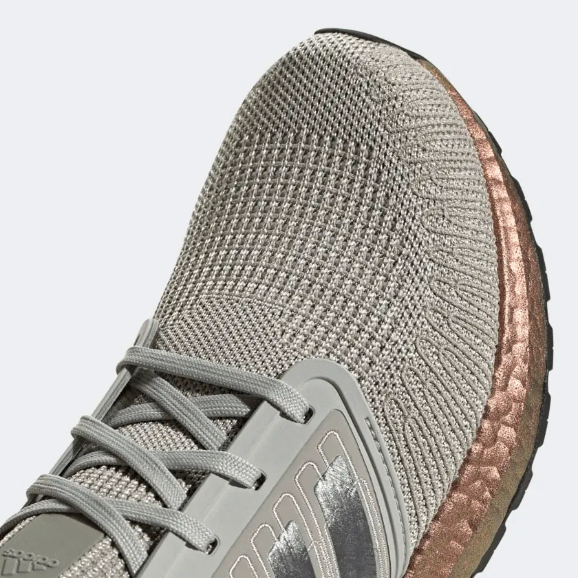 Giày Adidas Ultraboost 20 'Metal Grey Signal Coral' FV4389 - Ảnh 4