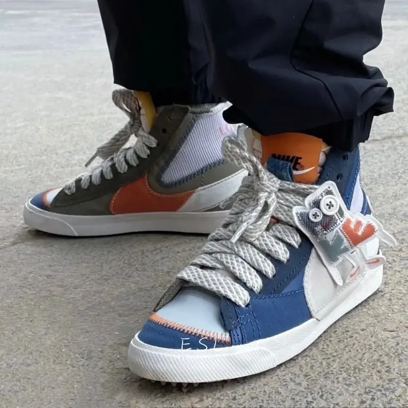 Giày Nike Blazer Mid Jumbo Voodoo DQ5080-001 - Ảnh 3