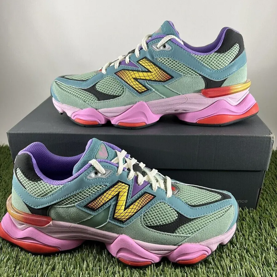 Giày New Balance 9060 Warped Multicolor U9060WRB - Ảnh 3