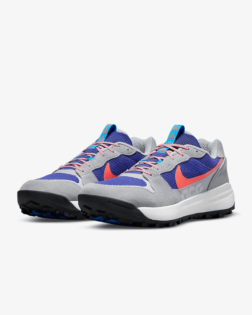 Giày Nike ACG Lowcate 'Wolf Grey Bright Crimson' DM8019-001 - Ảnh 9