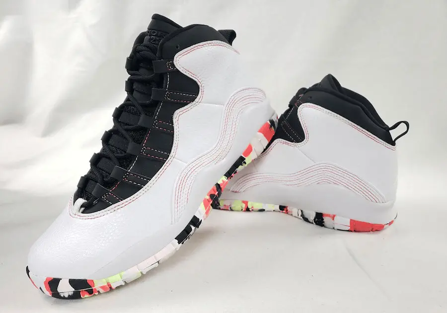 Giày Nike Air Jordan 10 Retro SE GS 'Ember Glow' BV1843-176 - Ảnh 4