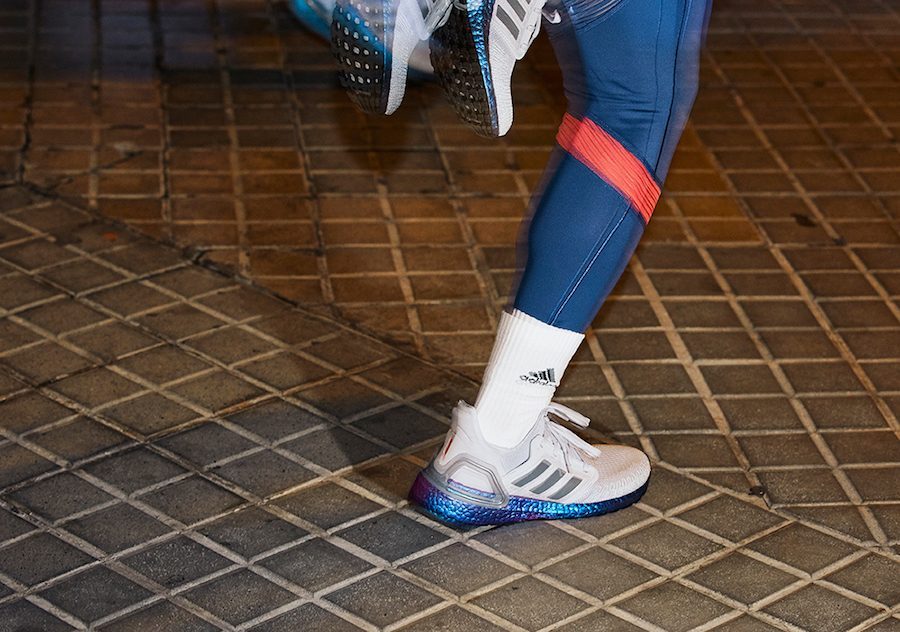 Giày Adidas Ultra Boost 2020 ISS US National Lab Dash 'Grey x Blue' EG0755 - Ảnh 4