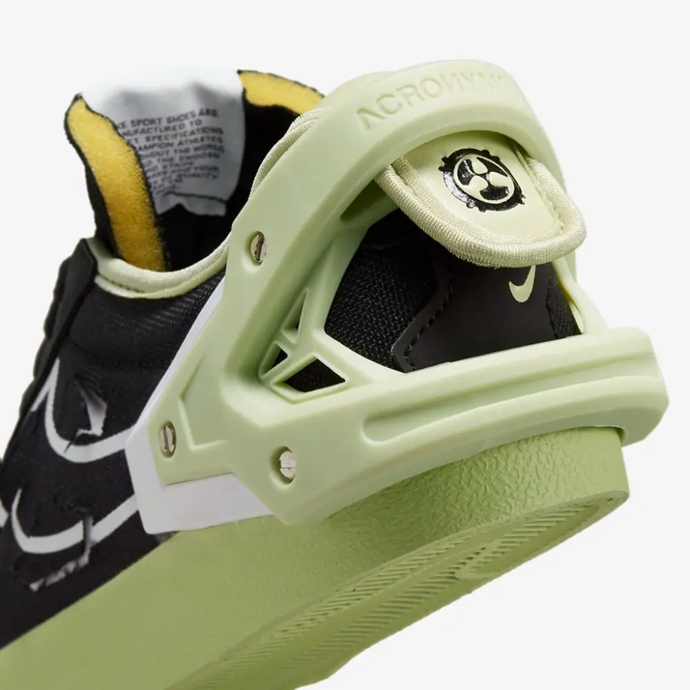 Giày Nike Acronym x Blazer Low 'Black Olive Aura' DO9373-001 - Ảnh 8