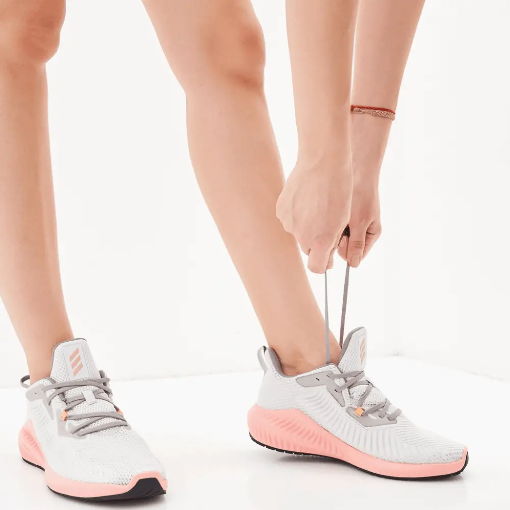 Alternative view of Giày Adidas Wmns Alphabounce 3 'Grey Pink' EG1387