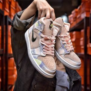 Alternative view of Giày Nike Wmns Air Jordan 1 Mid SE 'P(HER)SPECTIVE' CW6008-600