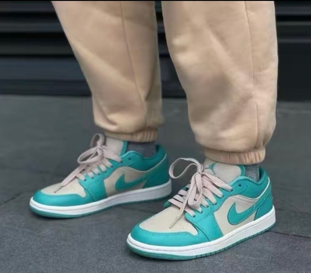 Giày Nike Jordan 1 Low 'Sanddrift Washed Teal' DC0774-131 - Ảnh 5