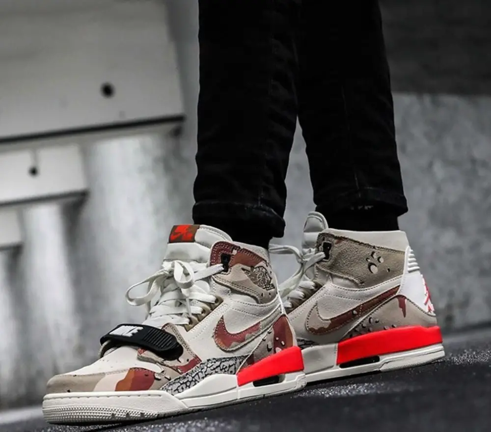 Alternative view of Giày Nike Jordan Legacy 312 GS 'Desert Camo' AT4040-126