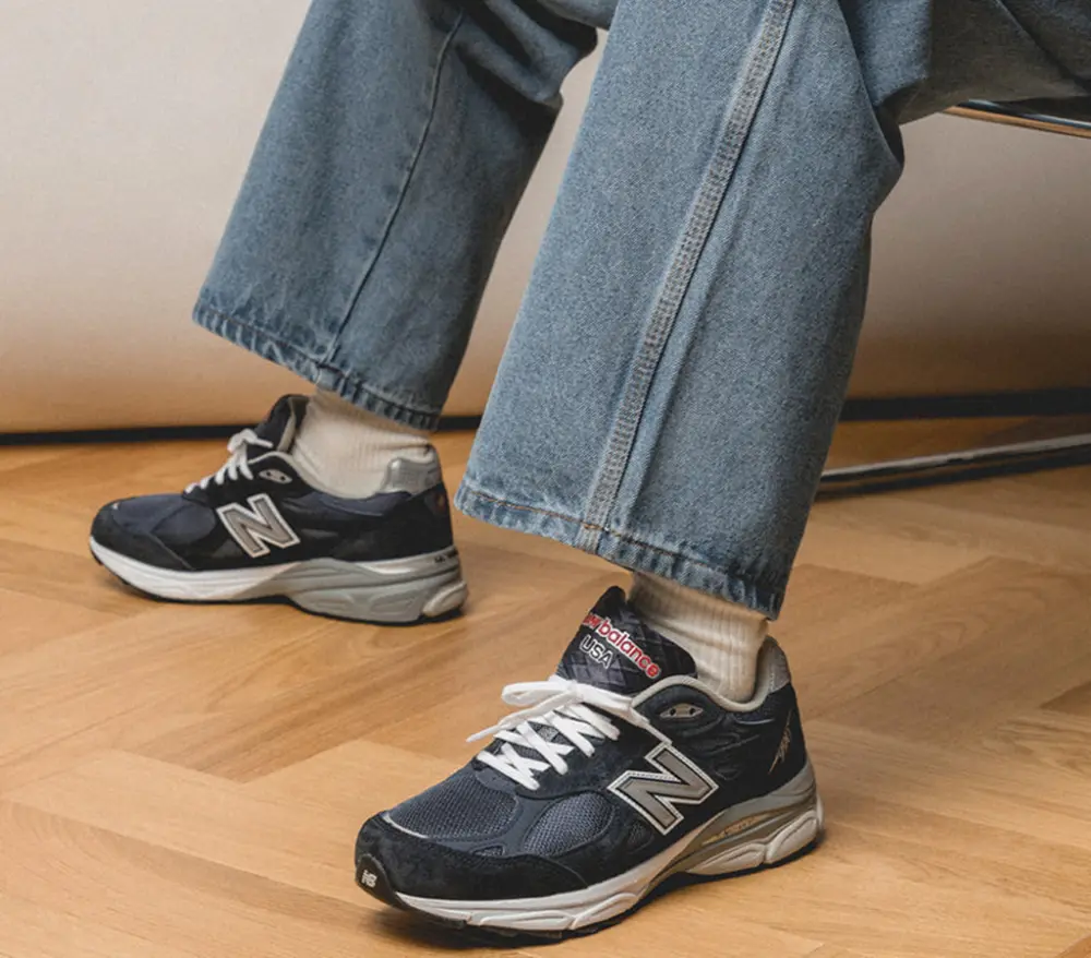 Alternative view of Giày New Balance 990v3 Made In USA 'Navy Denim' M990NB3