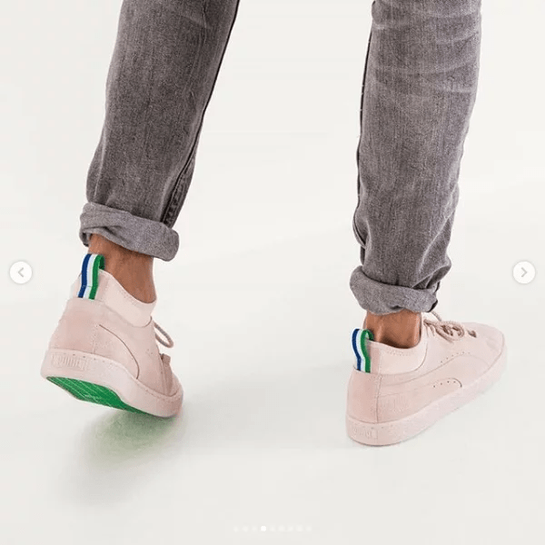 Giày Puma Suede Mid Big Sean 'Pink' 366252-01 - Ảnh 4