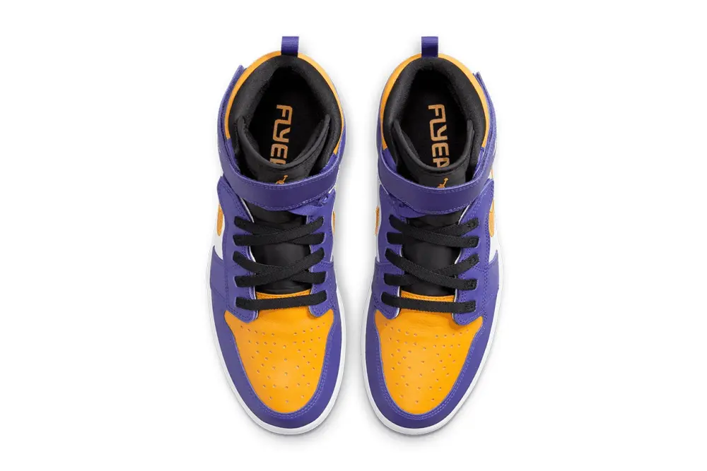 Giày Nike Air Jordan 1 High FlyEase 'Lakers' CQ3835-517 - Ảnh 4