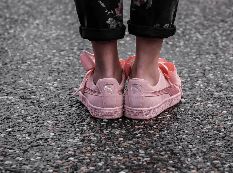 Giày Puma Suede Heart EP 'Metallic Beige' 366922-02 - Ảnh 5